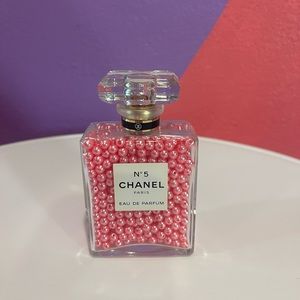 Chanel perfume bottle decor
